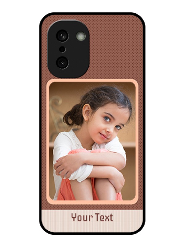 Custom OnePlus 15R 5G Custom Glass Phone Case - Simple Pic Upload Design