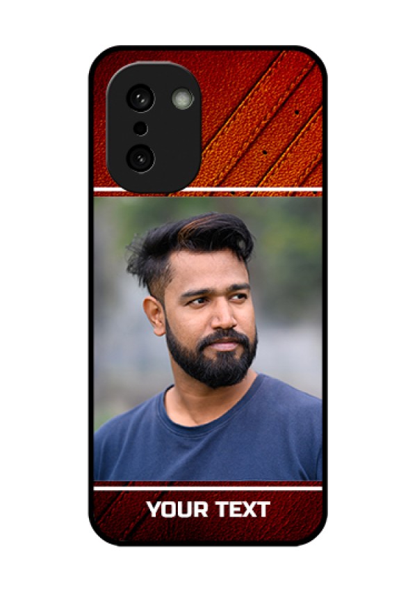 OnePlus 15R 5G Custom Glass Phone Case - Leather Phone Case Design