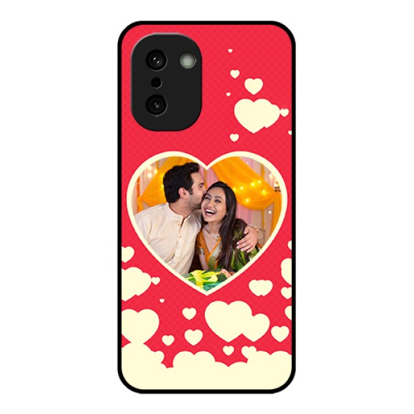 OnePlus 15R 5G Custom Glass Phone Case - Love Symbols Phone Cover Design OnePlus 15R 5G Custom Glass Phone Case - Love Symbols Phone Cover Design