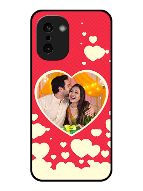 Custom OnePlus 15R 5G Custom Glass Phone Case - Love Symbols Phone Cover Design