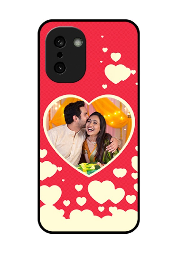 OnePlus 15R 5G Custom Glass Phone Case - Love Symbols Phone Cover Design
