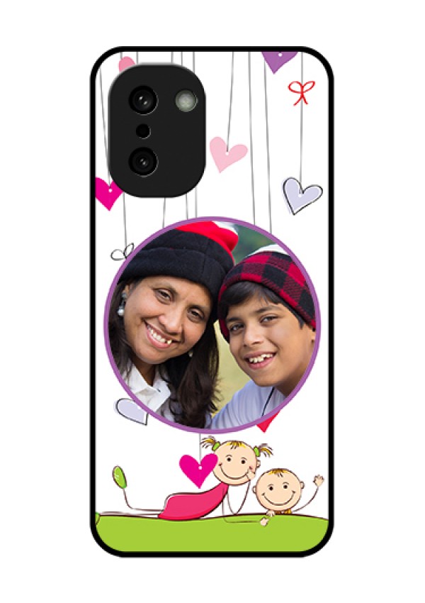 OnePlus 15R 5G Custom Glass Phone Case - Cute Kids Phone Case Design