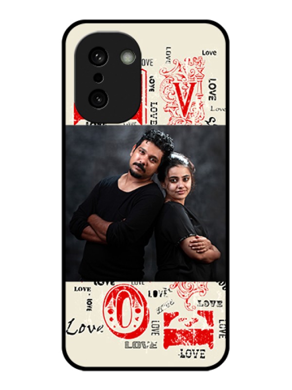 Custom OnePlus 15R 5G Custom Glass Phone Case - Trendy Love Design Case