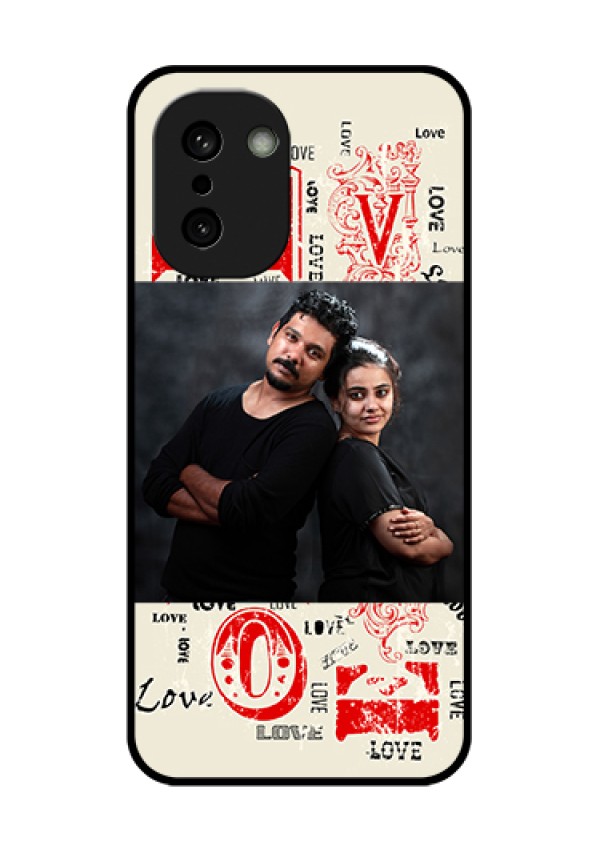 OnePlus 15R 5G Custom Glass Phone Case - Trendy Love Design Case