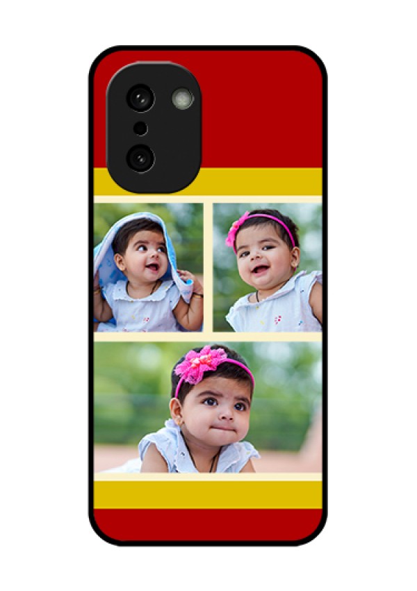 OnePlus 15R 5G Custom Glass Phone Case - Multiple Pic Upload Design