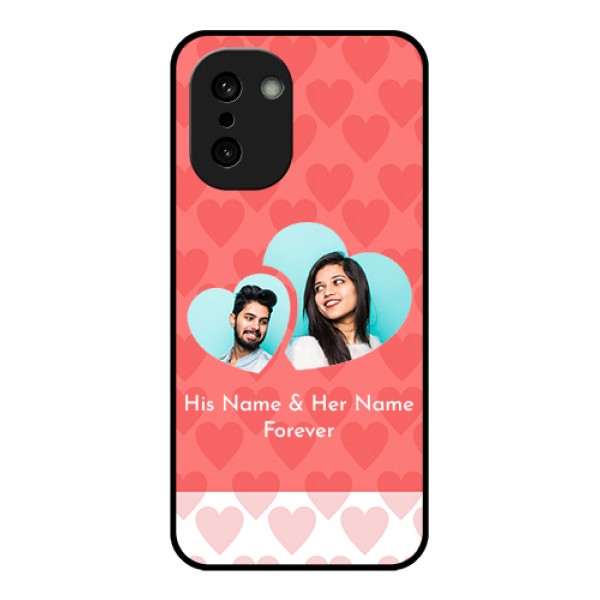 OnePlus 15R 5G Custom Glass Phone Case - Couple Pic Upload Design OnePlus 15R 5G Custom Glass Phone Case - Couple Pic Upload Design