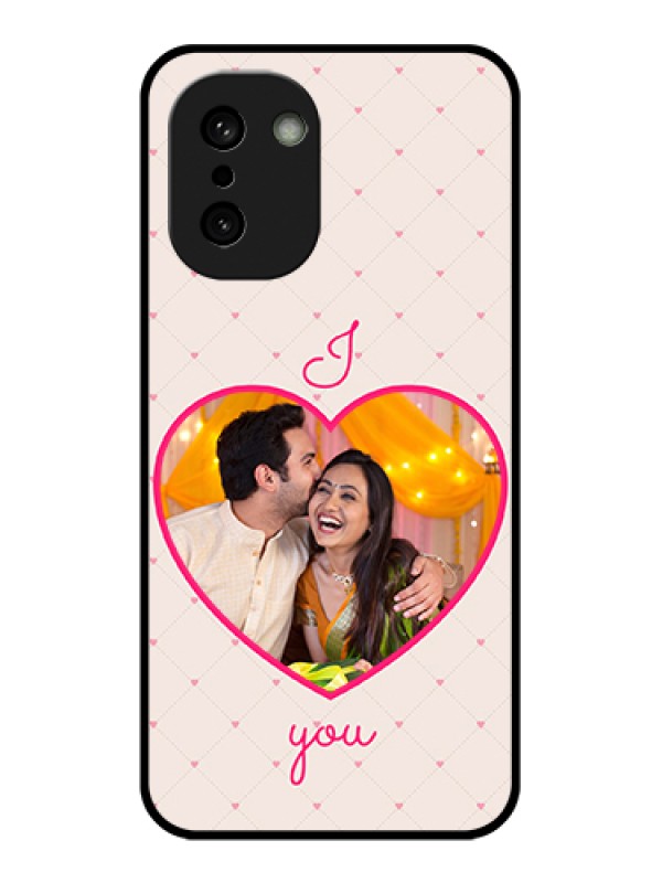 Custom OnePlus 15R 5G Custom Glass Phone Case - Heart Shape Design