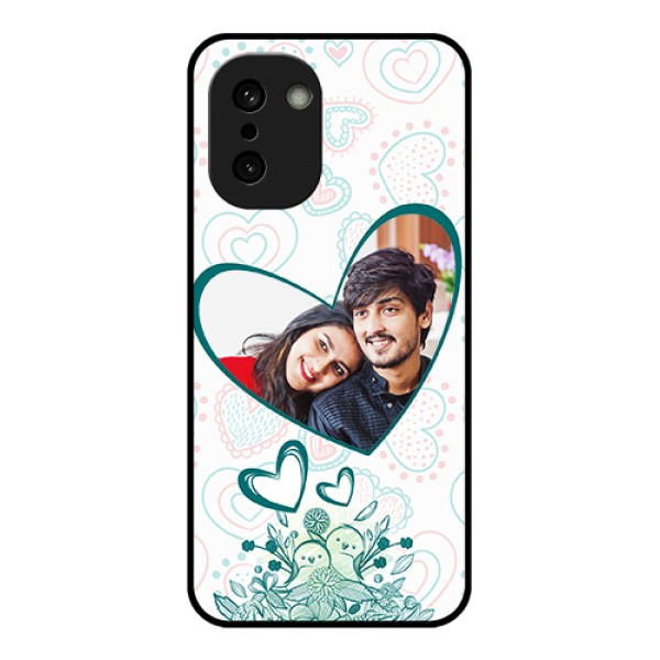 OnePlus 15R 5G Custom Glass Phone Case - Premium Couple Design
