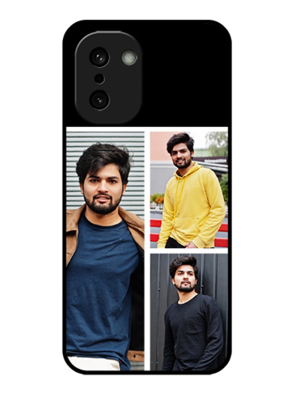 Custom OnePlus 15R 5G Custom Glass Phone Case - Upload Multiple Picture Design