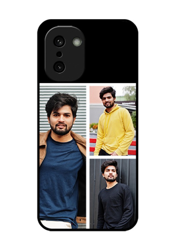 OnePlus 15R 5G Custom Glass Phone Case - Upload Multiple Picture Design