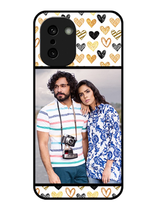 Custom OnePlus 15R 5G Custom Glass Phone Case - Love Symbol Design