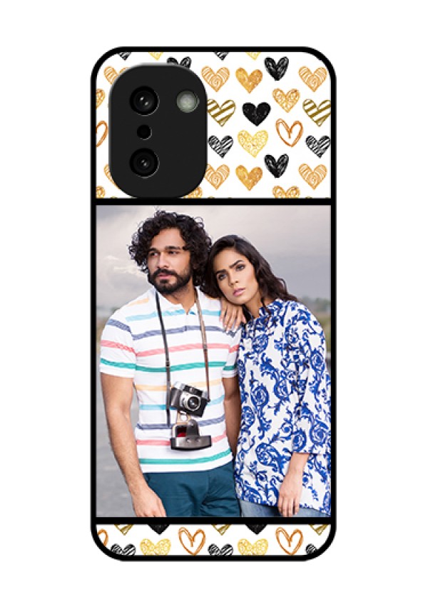 OnePlus 15R 5G Custom Glass Phone Case - Love Symbol Design