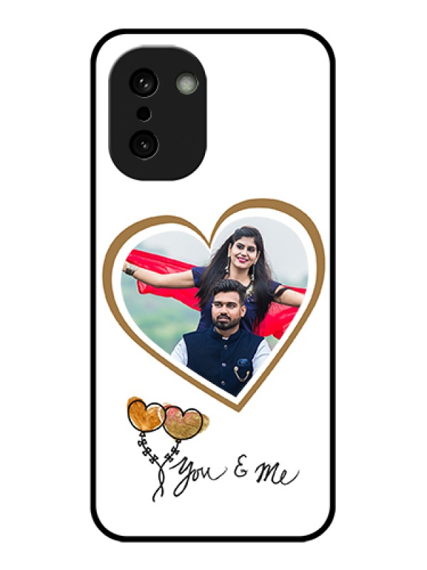 Custom OnePlus 15R 5G Custom Glass Phone Case - You & Me Design