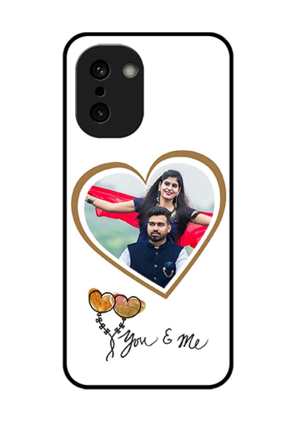 OnePlus 15R 5G Custom Glass Phone Case - You & Me Design