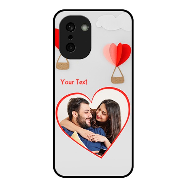 OnePlus 15R 5G Custom Glass Phone Case - Parachute Love Design