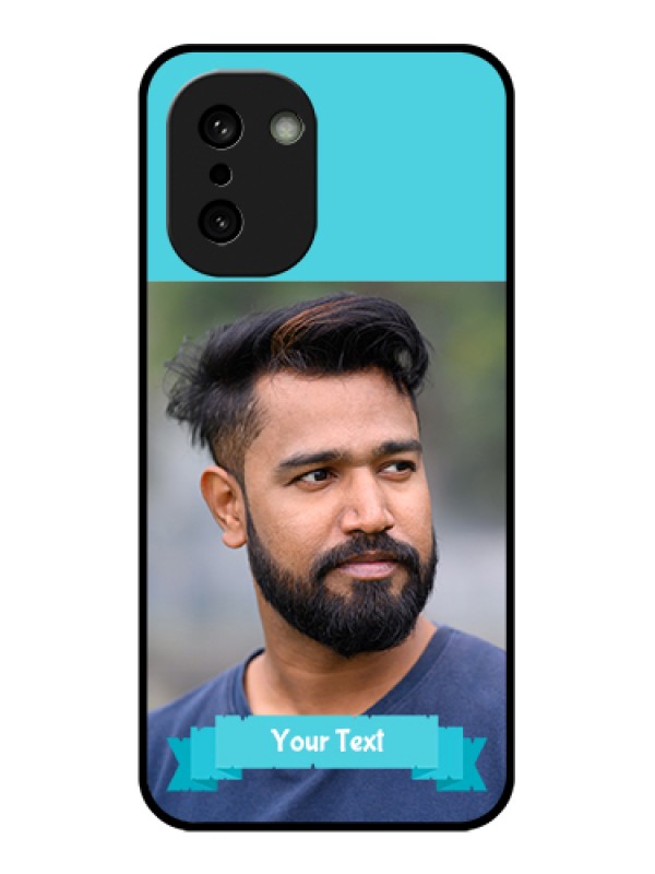 Custom OnePlus 15R 5G Custom Glass Phone Case - Blue Color Design