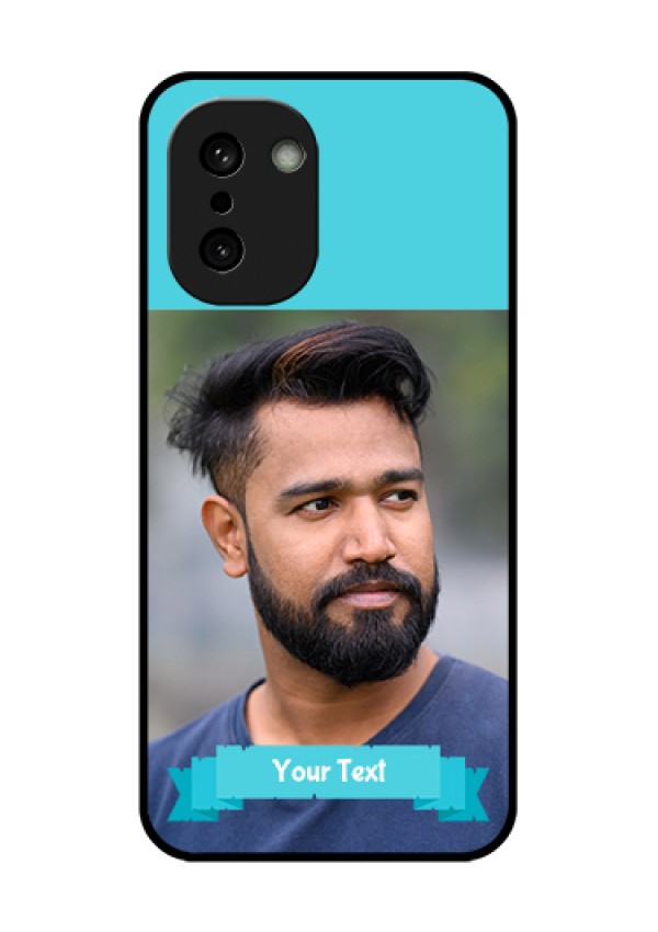 OnePlus 15R 5G Custom Glass Phone Case - Blue Color Design