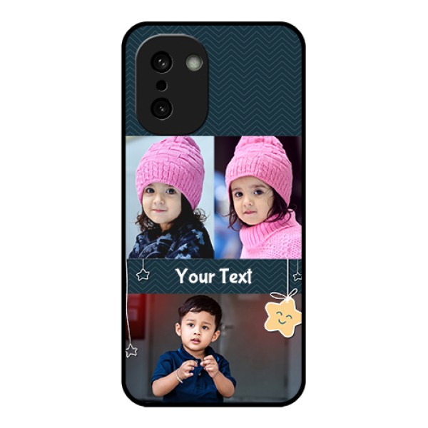 OnePlus 15R 5G Custom Glass Phone Case - Hanging Stars Design