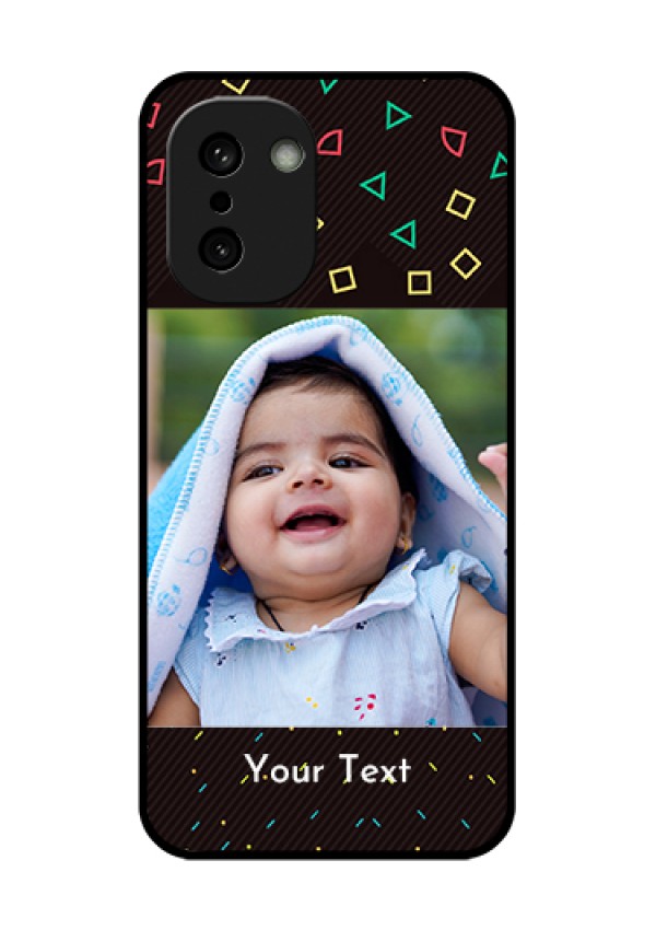 OnePlus 15R 5G Custom Glass Phone Case - With Confetti Birthday Design