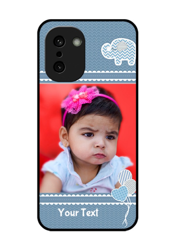 OnePlus 15R 5G Custom Glass Phone Case - With Kids Pattern Design
