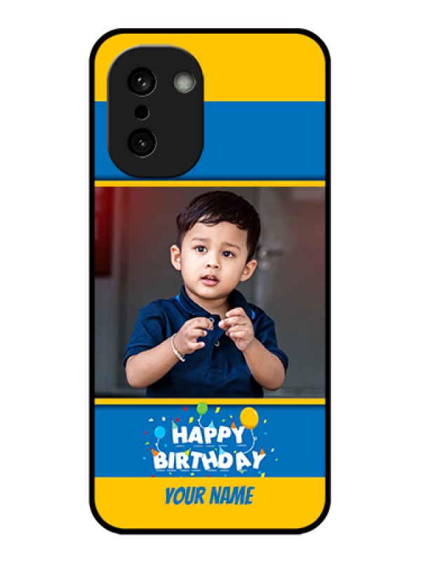 Custom OnePlus 15R 5G Custom Glass Phone Case - Birthday Wishes Design