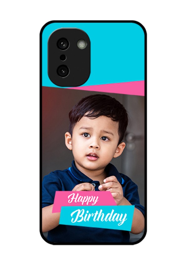 OnePlus 15R 5G Custom Glass Phone Case - Image Holder With 2 Color Design