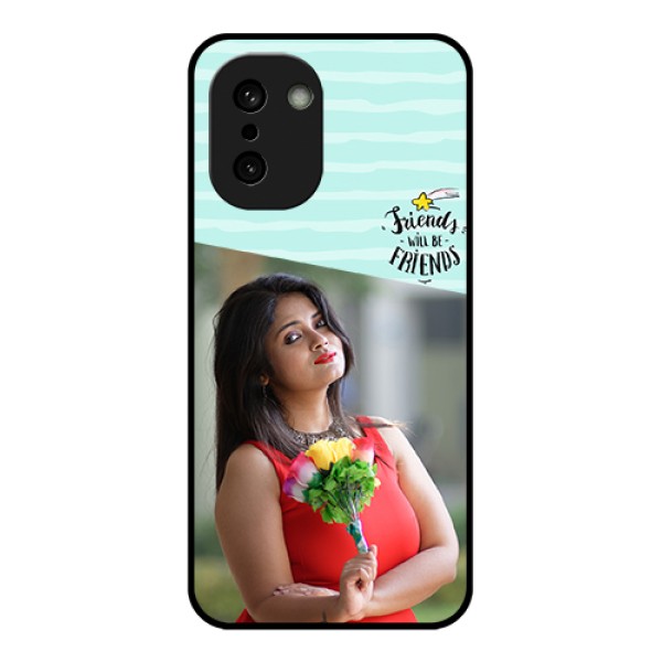 OnePlus 15R 5G Custom Glass Phone Case - Friends Picture Icon Design OnePlus 15R 5G Custom Glass Phone Case - Friends Picture Icon Design