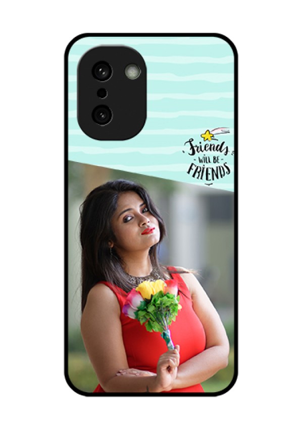 OnePlus 15R 5G Custom Glass Phone Case - Friends Picture Icon Design