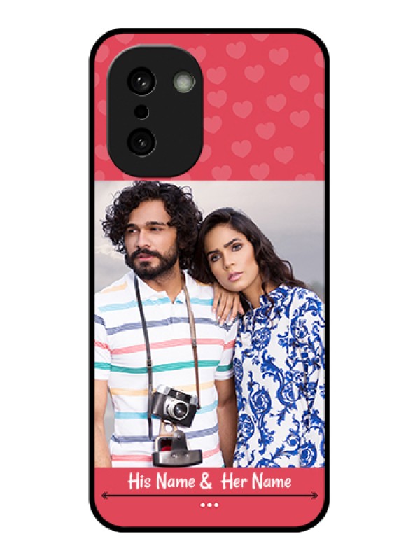 Custom OnePlus 15R 5G Custom Glass Phone Case - Simple Love Design