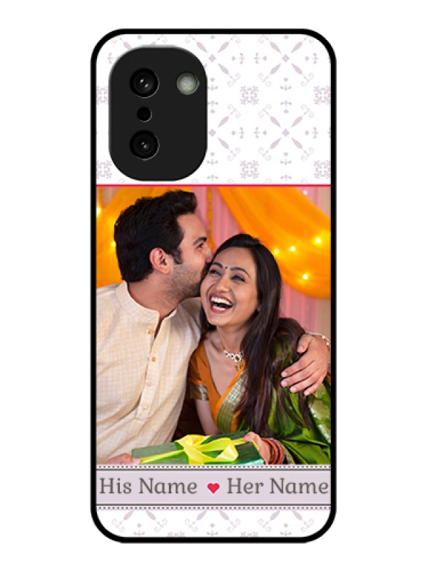 Custom OnePlus 15R 5G Custom Glass Phone Case - With Photo And Ethnic Design