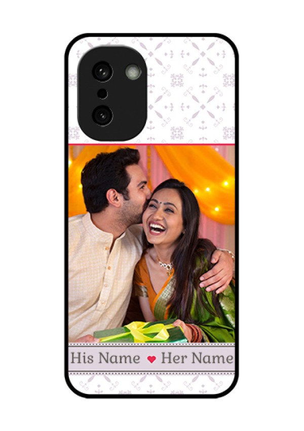 OnePlus 15R 5G Custom Glass Phone Case - With Photo And Ethnic Design