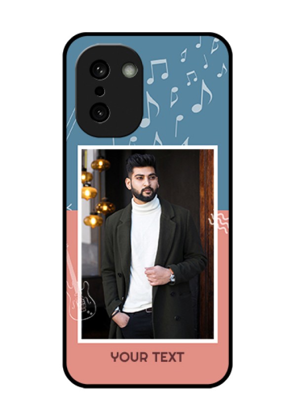 OnePlus 15R 5G Custom Glass Phone Case - With Color Musical Note Design