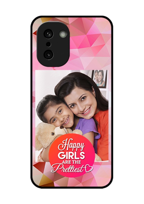 OnePlus 15R 5G Custom Glass Phone Case - Abstract Triangle Design