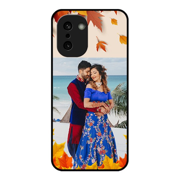 OnePlus 15R 5G Custom Glass Phone Case - Autumn Maple Leaves Design OnePlus 15R 5G Custom Glass Phone Case - Autumn Maple Leaves Design
