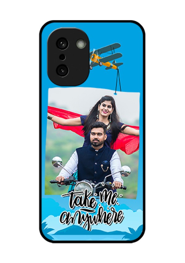 OnePlus 15R 5G Custom Glass Phone Case - Traveller Design