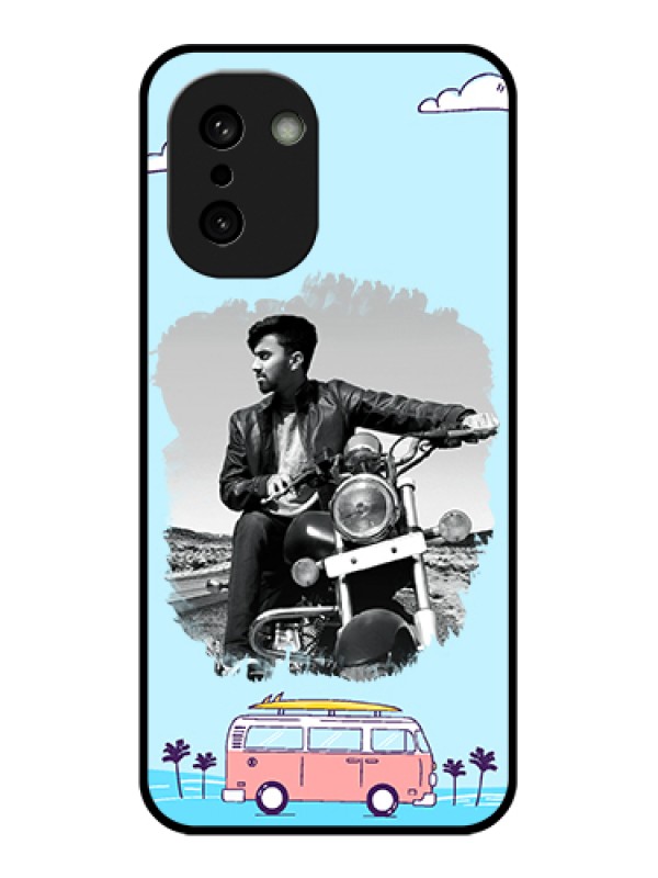 Custom OnePlus 15R 5G Custom Glass Phone Case - Travel & Adventure Design