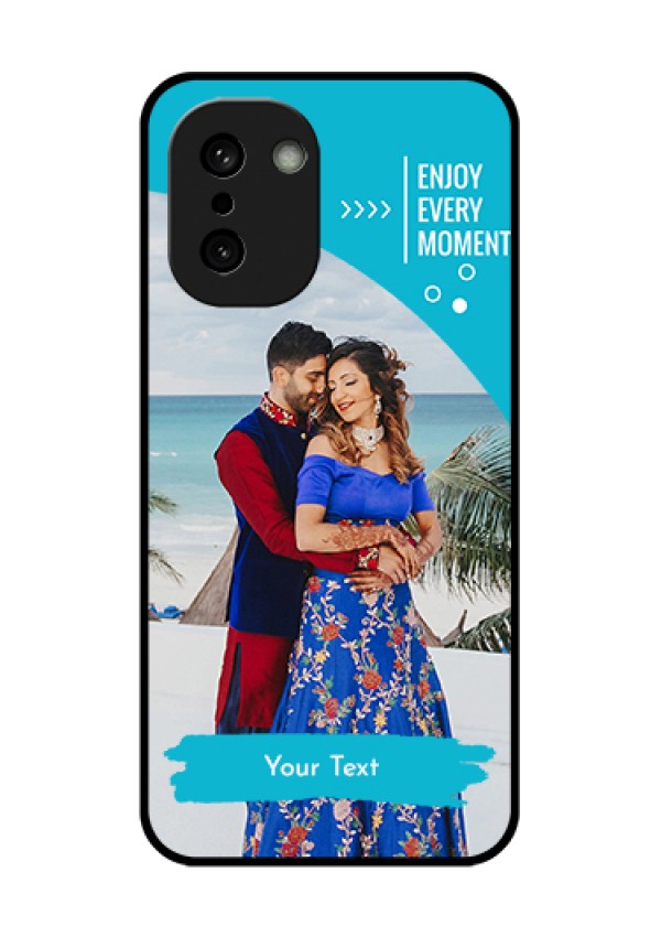 OnePlus 15R 5G Custom Glass Phone Case - Happy Moment Design