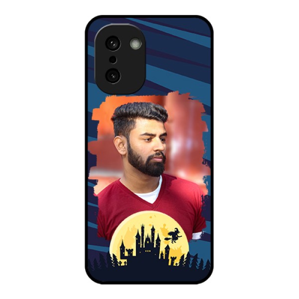OnePlus 15R 5G Custom Glass Phone Case - Halloween Witch Design