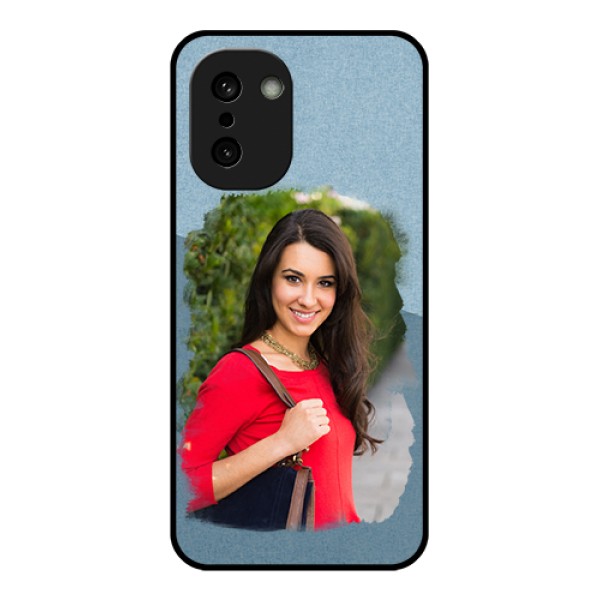 OnePlus 15R 5G Custom Glass Phone Case - Grunge Line Art Design