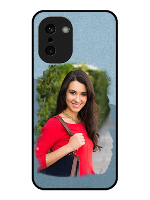 Custom OnePlus 15R 5G Custom Glass Phone Case - Grunge Line Art Design