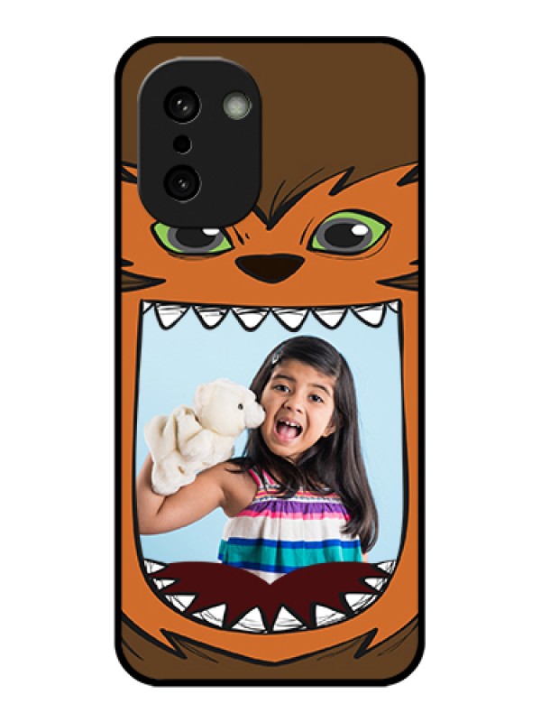 Custom OnePlus 15R 5G Custom Glass Phone Case - Owl Monster Back Case Design