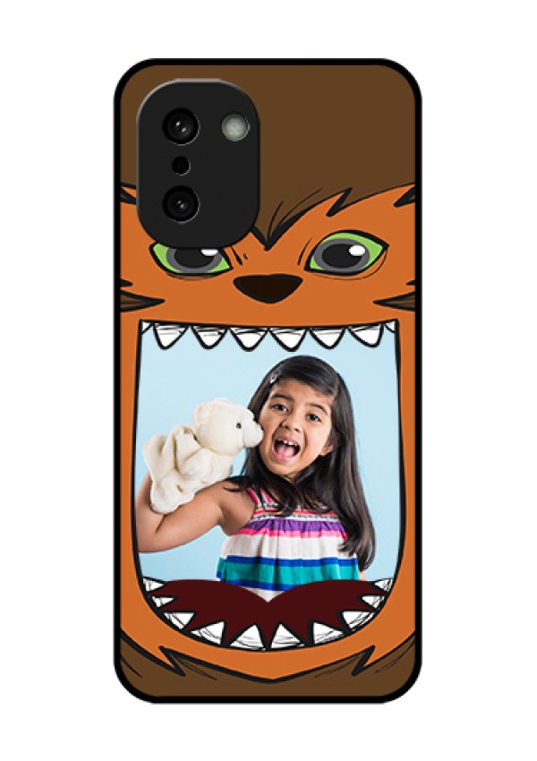 OnePlus 15R 5G Custom Glass Phone Case - Owl Monster Back Case Design