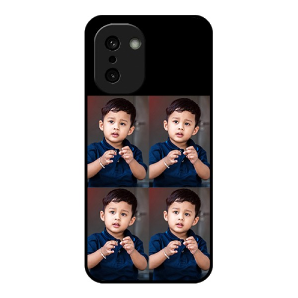 OnePlus 15R 5G Custom Glass Phone Case - 4 Image Holder Design OnePlus 15R 5G Custom Glass Phone Case - 4 Image Holder Design