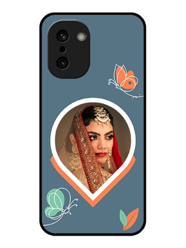 Custom OnePlus 15R 5G Custom Glass Phone Case - Droplet Butterflies Design
