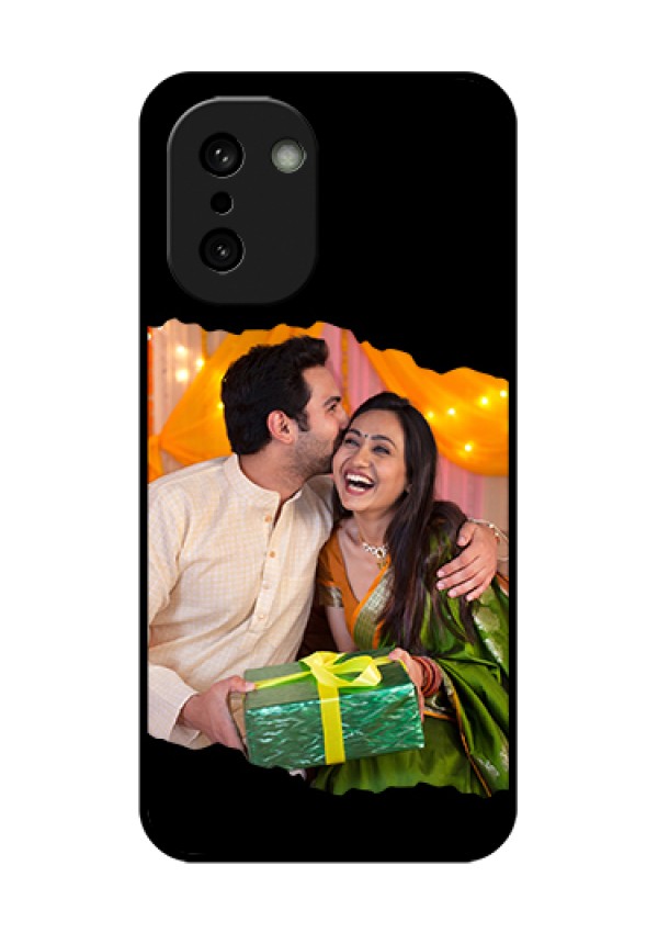 OnePlus 15R 5G Custom Glass Phone Case - Tear - Off Design