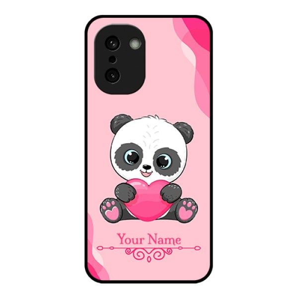 OnePlus 15R 5G Custom Glass Phone Case - Cute Panda Design