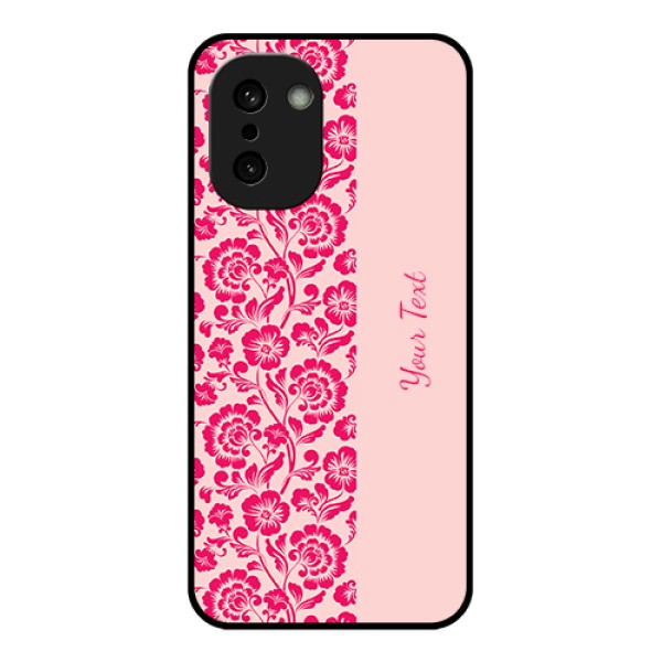OnePlus 15R 5G Custom Glass Phone Case - Attractive Floral Pattern Design
