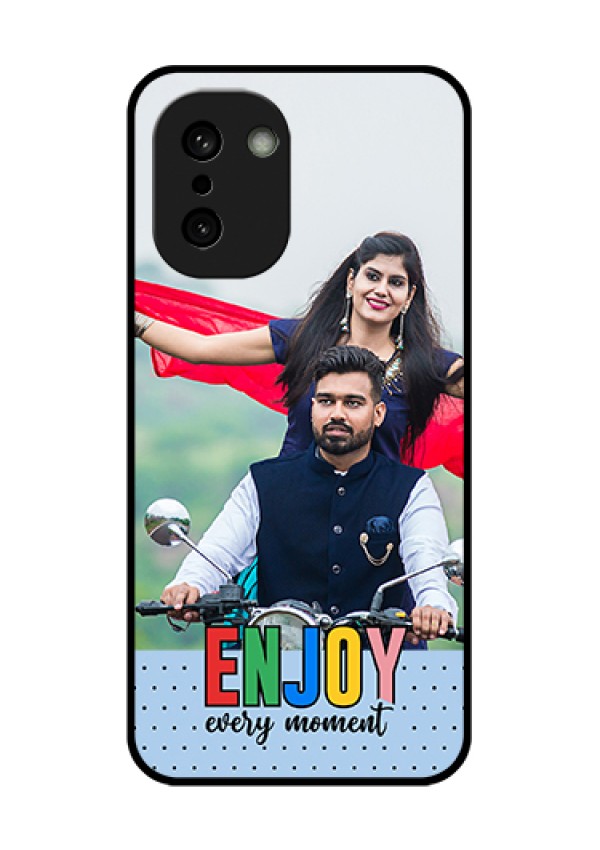 OnePlus 15R 5G Custom Glass Phone Case - Enjoy Every Moment Design
