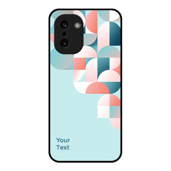 OnePlus 15R 5G Custom Glass Phone Case - Stylish Semi - Circle Pattern Design OnePlus 15R 5G Custom Glass Phone Case - Stylish Semi - Circle Pattern Design