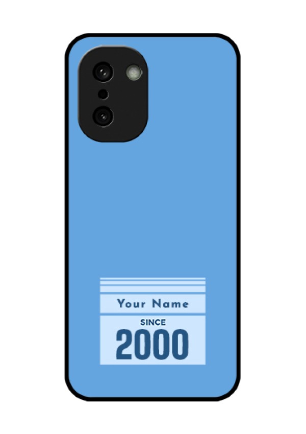 OnePlus 15R 5G Custom Glass Phone Case - Custom Year Of Birth Design